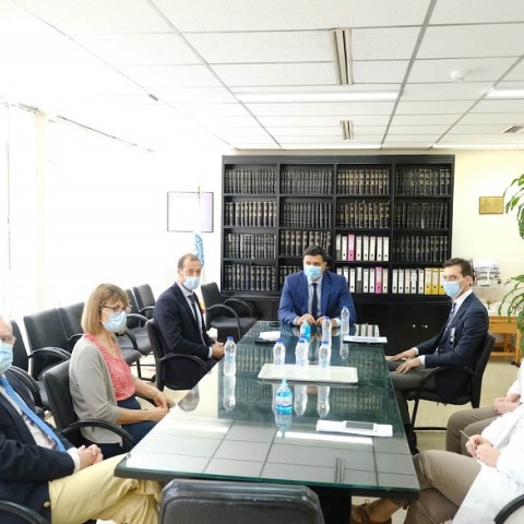 Ο υπουργός Υγείας, Βασίλης Κικίλιας στο Νοσοκομείο «Αγία Σοφία»