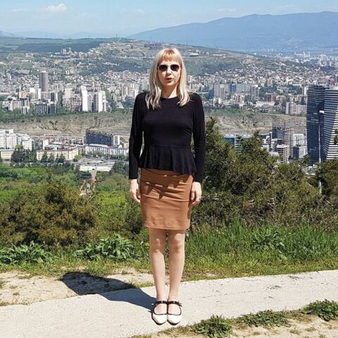 Η συγγραφέας Σώτη Τριανταφύλλου 