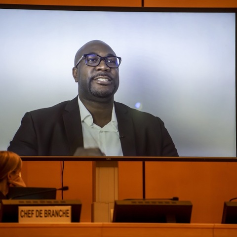 Αδελφός Τζορτζ Φλόιντ στον ΟΗΕ