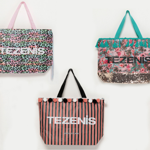 Tezenis goes green με ανακυκλωμένες beach bags