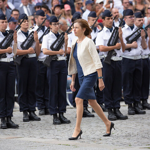 Η υπουργός Άμυνας της Γαλλίας Φλοράνς Παρλί