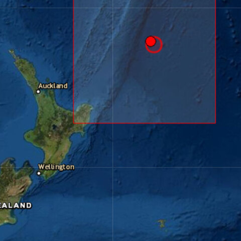 Ισχυρός σεισμός 7,3R βορειοανατολικά της Νέας Ζηλανδίας - Ο χάρτης με το επίκεντρο