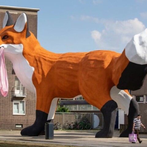 Αλεπού στο Ρότερνταμ