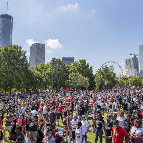 Συγκένρωση κόσμου στην Ατλάντα
