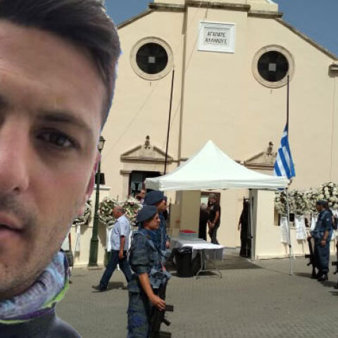 Κρήτη: Σε κλίμα οδύνης το τελευταίο αντίο στον αδικοχαμένο πιλότο