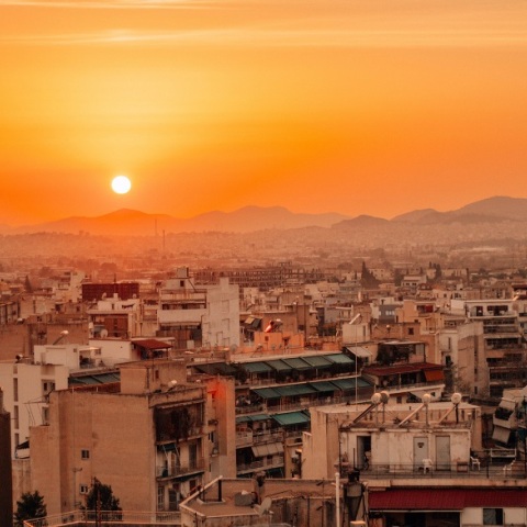 Πανοραμική θέα της Αθήνας