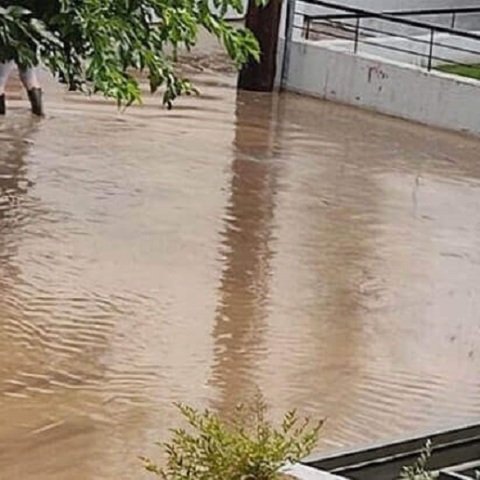 Υπερχείλισε το ποτάμι στην κοιλάδα των Αγ. Αναργύρων στις Σέρρες