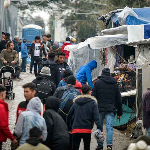 ΛΕΣΒΟΣ CAMP ΜΟΡΙΑ