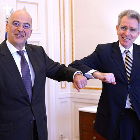 Νίκος Δένδιας - Τζέφρι Πάιατ 