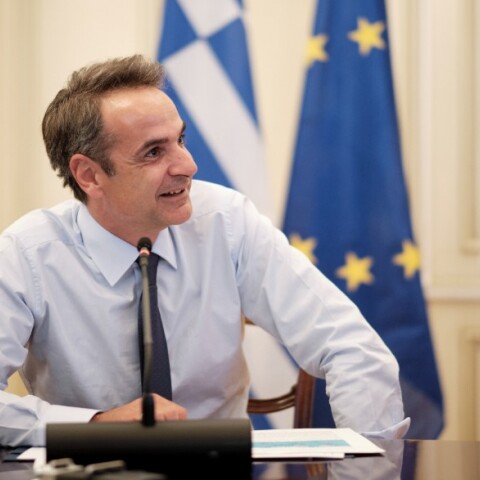 Ο πρωθυπουργός της Ελλάδας Κυριάκος Μητσοτάκης