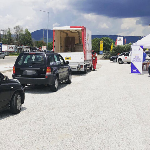 Στην Ξάνθη το πρώτο drive through testing για κορωνοϊό