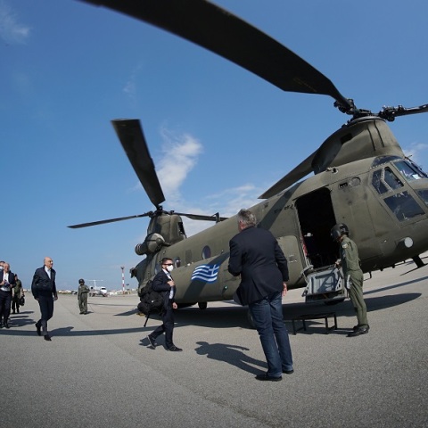 Ελικόπτερο - Έβρος - Δέδνιας