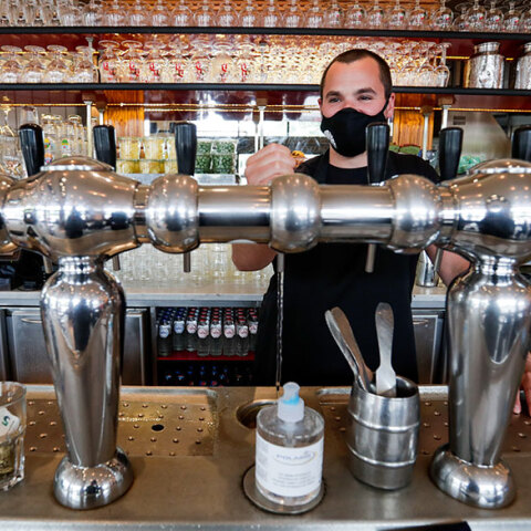 Μπιραρία στο Βέλγιο