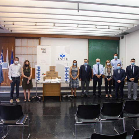 Προσφορά ζωής από την Ένωση «Μαζί για το Παιδί» στο Γ.Ν.Α Ευαγγελισμός για τον Covid-19