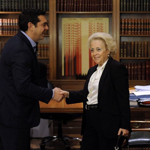 Αλέξης Τσίπρας - Βασιλική Θάνου