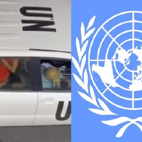 Σεξ σε αυτοκίνητο του ΟΗΕ