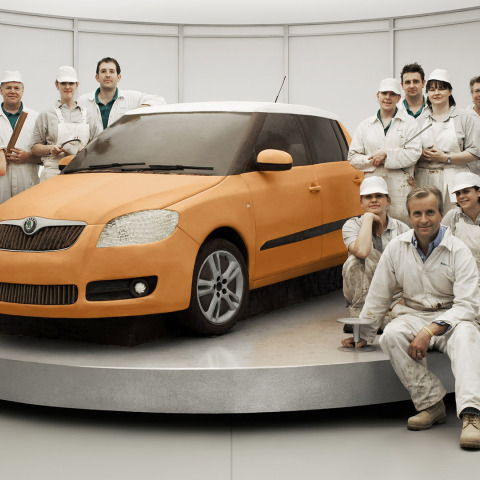 Διαφήμιση αυτοκινήτου Skoda 