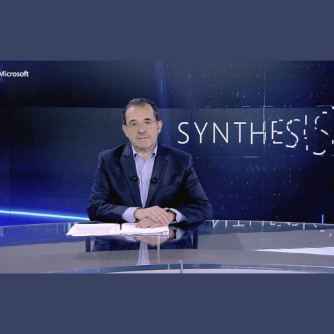 Το Microsoft Synthesis, μια συμπαραγωγή της Microsoft και της τηλεόρασης του ΣΚΑΪ με παρουσιαστή τον Παύλο Τσίμα, δημιουργήθηκε για να φέρει τη παγκόσμια συζήτηση γύρω από τη τεχνολογία και τις αλλαγές που φέρνει σε κάθε πτυχή της ζωής και της οικονομίας,