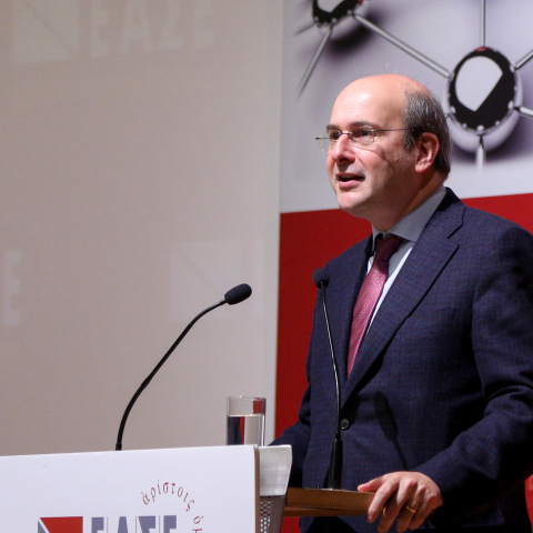 Ο υπουργός Ενέργειας και Περιβάλλοντος Κωστής Χατζηδάκης 