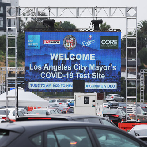 Κορωνοϊός - ΗΠΑ - Λος Άντζελες