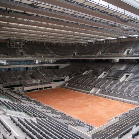 Το κεντρικό γήπεδο του Ρολάν Γκαρός 