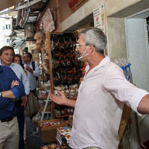 O Αλέξης Τσίπρας επισκέφθηκε σήμερα την Κέρκυρα 