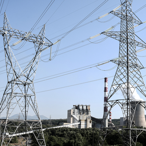 Μεγαλούπολη - Εργοστάσιο παραγωγής ηλεκτρικού ρεύματος από λιγνίτη