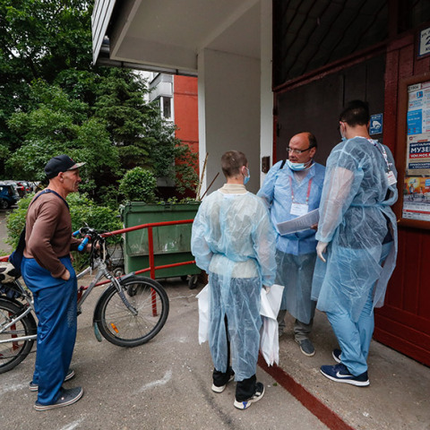 Στις 6.611 τα κρούσματα κορωνοϊού στη Ρωσία το τελευταίο εικοσιτετράωρο