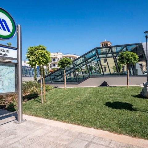 O νέος σταθμός του μετρό στη Νίκαια 