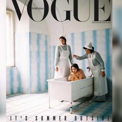 Το εξώφυλλο της πορτογαλικής Vogue για την ψυχική υγεία 
