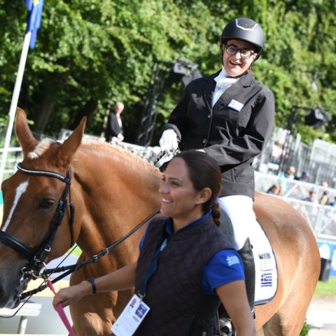 Παντεχάκη αθλήτρια ιππασίας