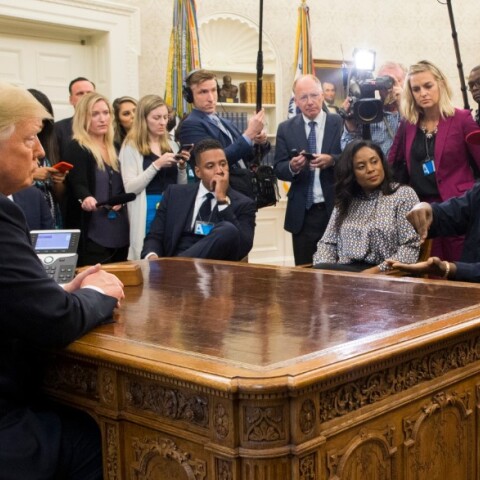 Την υποψηφιότητα του Κάνιε Γουέστ σχολίασε ο Ντόναλντ Τραμπ