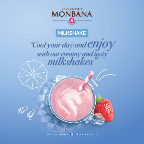 Ανανεωμένη σειρά Milkshake από τη σοκολατοποιία MONBANA