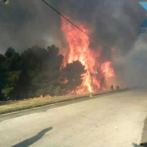 Μεγάλη φωτιά σε εξέλιξη στις Σάπες Ροδόπης - Εκκενώθηκε οικισμός