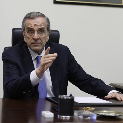 Ο πρώην πρωθυπουργός Αντώνης Σαμαράς