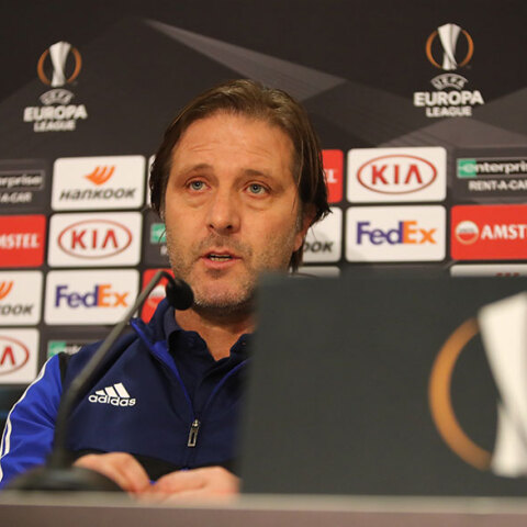 Ο προπονητής του Ολυμπιακού Πέδρο Μαρτίνς