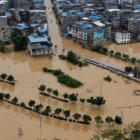 Κίνα - Πλημμύρες 
