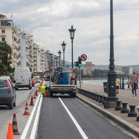 Έργα στη Λεωφόρο Νίκης