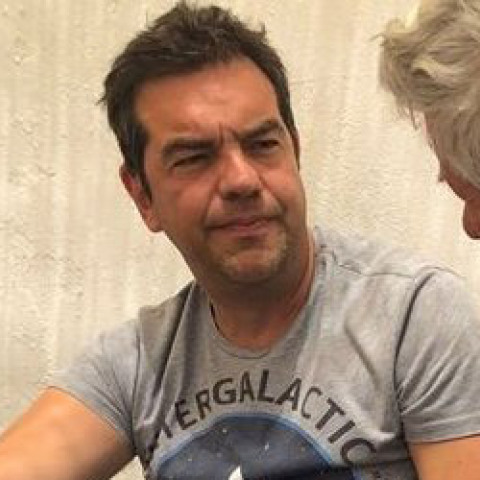 Αλέξης Τσίπρας - Μάκης Μπαλαούρας στα Κουφονήσια 