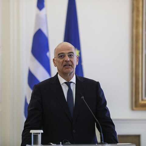 Ο υπουργός Εξωτερικών Νίκος Δένδιας