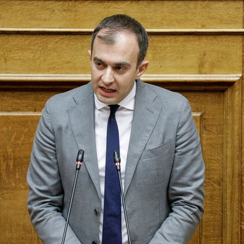 Ο βουλευτής της ΝΔ και γραμματέας Διεθνών Σχέσεων του κόμματος, Τάσος Χατζηβασιλείου 