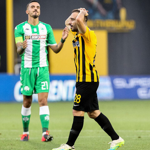 Άρης - Παναθηναϊκός: Νίκη με 1-0 για τους πράσινους στη Θεσσαλονίκη