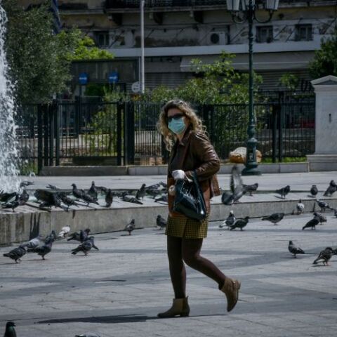 Άνθρωπος με μάσκα