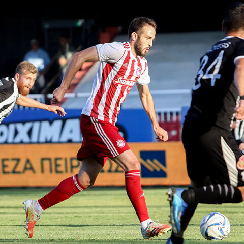 Κώστας Φορτούνης: Έβαλε δύο γκολ στη νίκη του Ολυμπιακού στην Κρήτη κόντρα στον ΟΦΗ