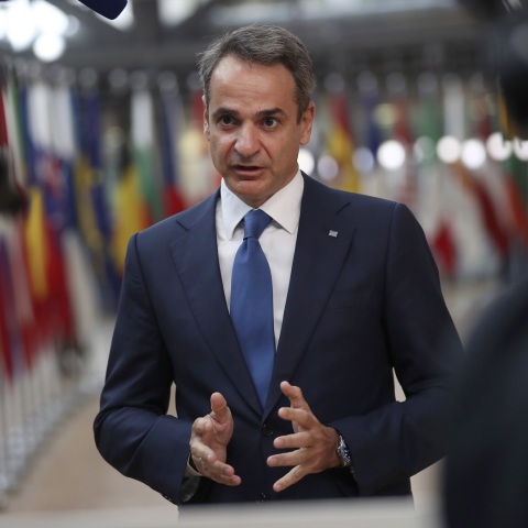 Για τις εξελίξεις στην Ανατολική Μεσόγειο, το Ταμείο Ανάκαμψης και το Πολυετές Δημοσιονομικό Πλαίσιο συζήτησαν οι κ.κ. Μητσοτάκης και Μακρόν στις Βρυξέλλες