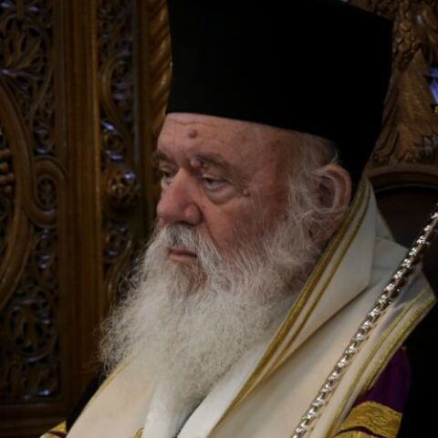 Ο αρχιεπίσκοπος Ιερώνυμος