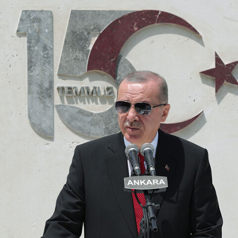 Προκλητικός ο Ερντογάν για την εισβολή στην Κύπρο στο μήνυμά του για την επέτειο των 46 χρόνων από τον «Αττίιλα» στο νησί