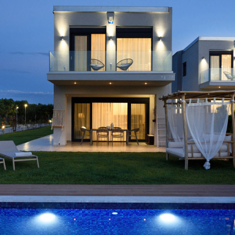 Soleado Luxury Villas: Ένας ιδιωτικός παράδεισος στην παραλία της Φούρκας στην Κασσάνδρα Χαλκιδικής.