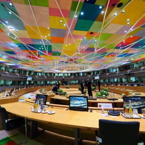 Η αίθουσα της Συνόδου Κορυφής 