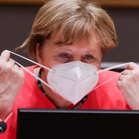 Η καγκελάριος της Γερμανίας Άγγελα Μέρκελ 